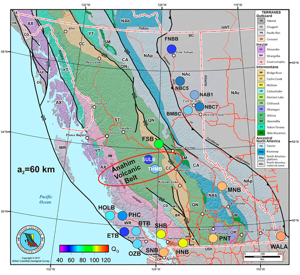 Seismic Attenuation in Northeast British Columbia Using the Coda Q ...