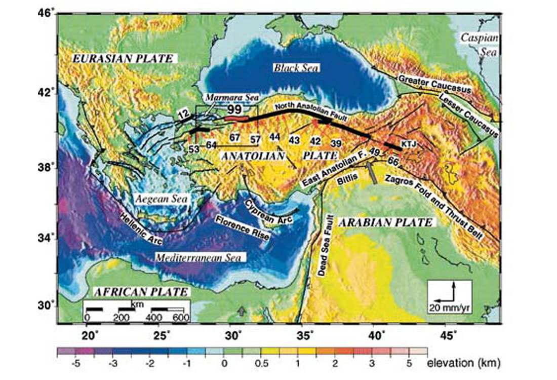 Izmit Turkey Earthquake August 1999 Cseg Recorder