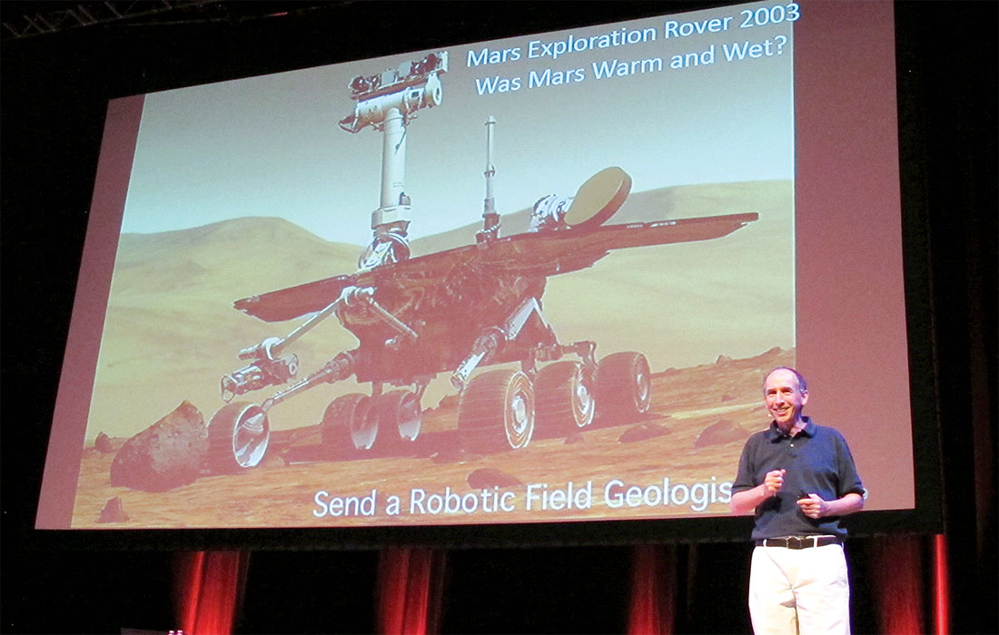 Matt Golombek and Mars Rover